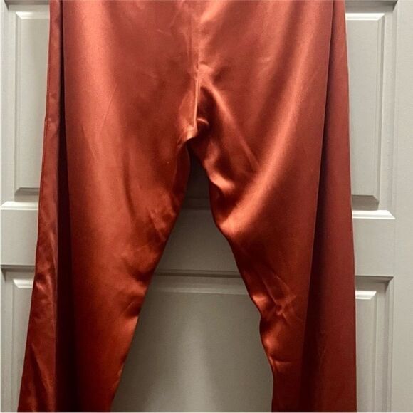 Ted Baker NWT Camilat Tapered Leg Trouser Pants in Rust Size 8 - Picture 8 of 10